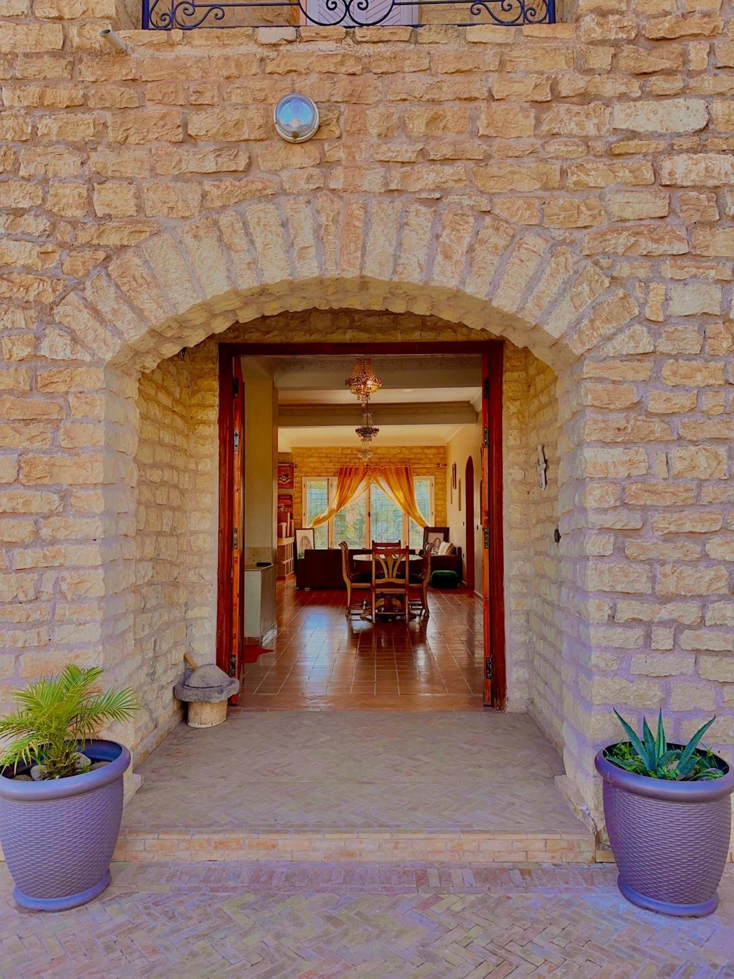 Quiet Oasis Luxury Stone Villa With Panoramic Views Near Essaouira Exterior photo